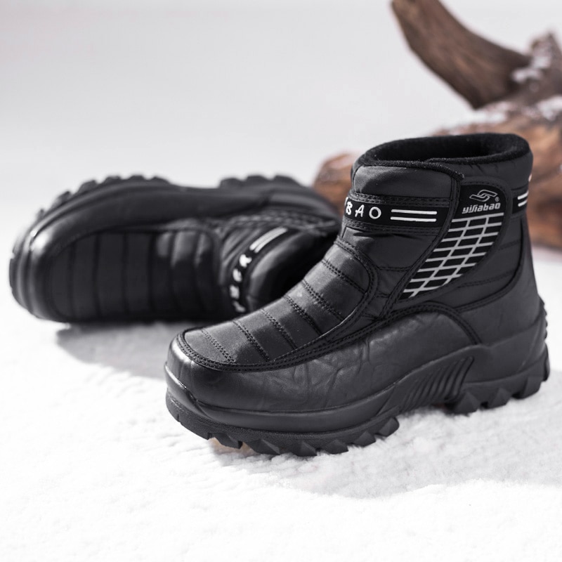 Lcxmnd autumn and winter main push leather Plush warm mountaineering shoes
