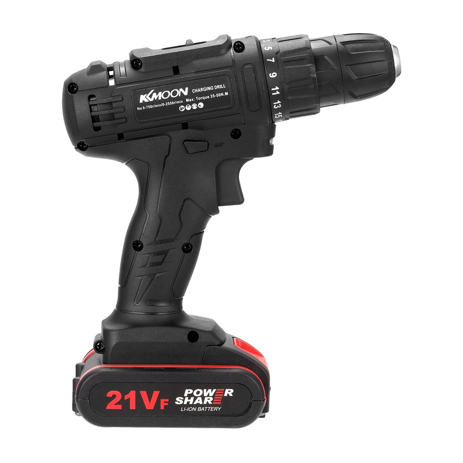 21VF Electric Screwdriver Electric Drill Mini Screwdriver Rotation Ways Speeds Torques Adjustable with Two Batteries Power Tools