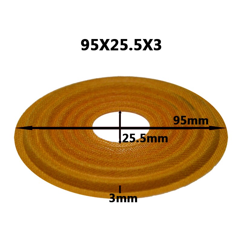 2 stücke 90x25,5/90x31/95x25,5mm Elastische Welle Lautsprecher Subwoofer Woofer Bass lautsprecher Reparatur Spider Dämpfer