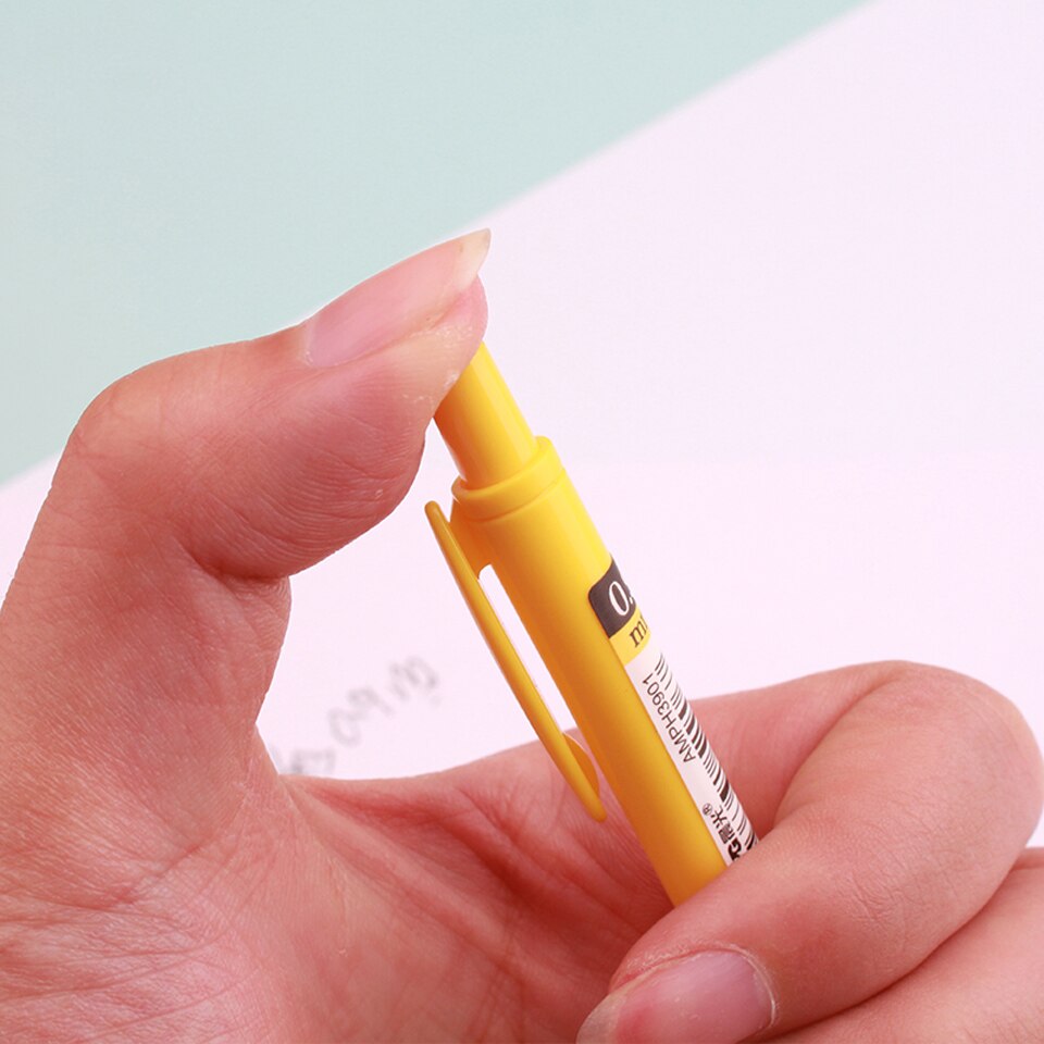 3 kpl kawaii mekaaninen lyijykynä 0.9mm/1.1mm helppokäyttöinen söpö automaattinen kynä oikea kynäote lapsille kirjoittaville koulutarvikkeille