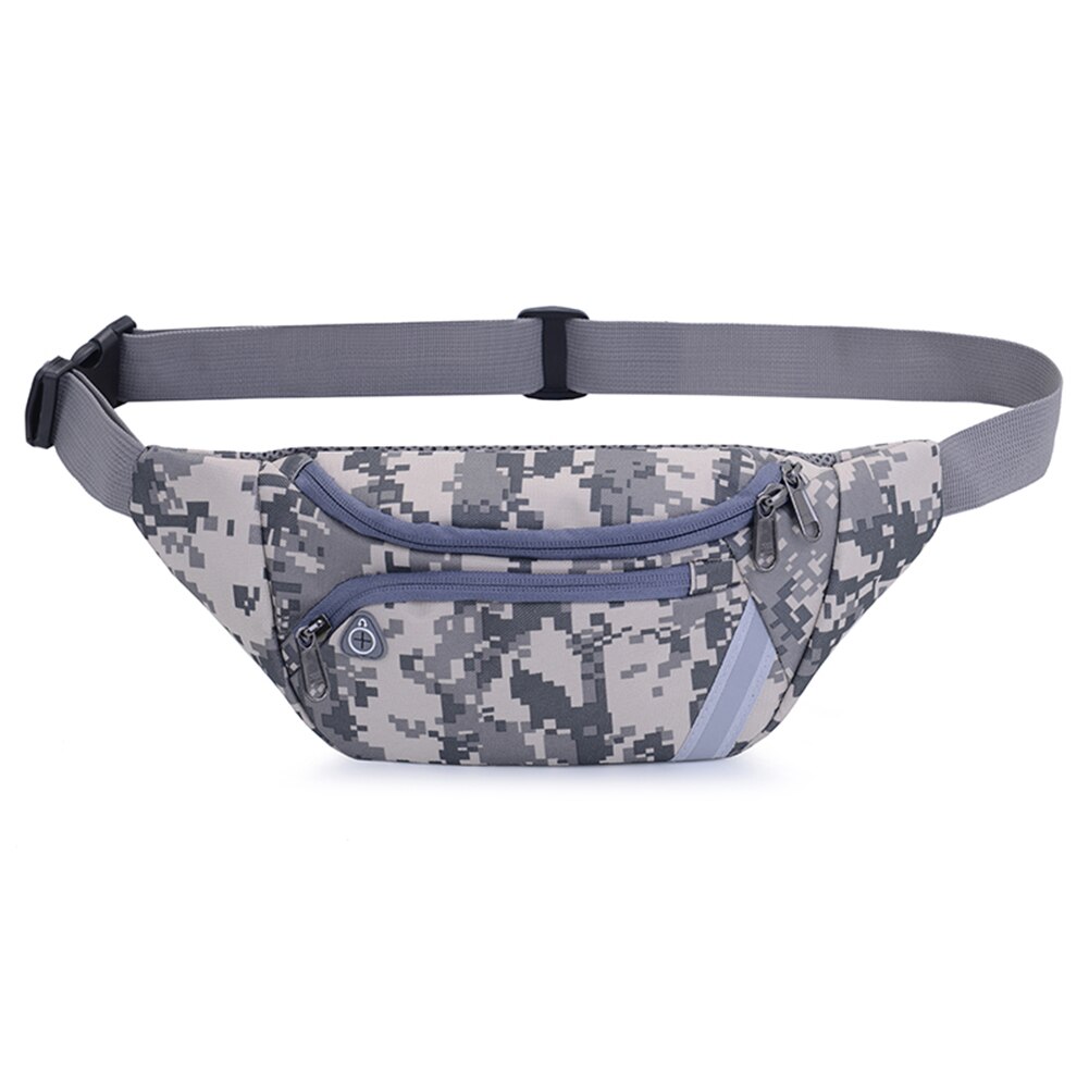 Nylon heuptasje dames heren buitensport camouflage borst crossbody schoudertas: 4
