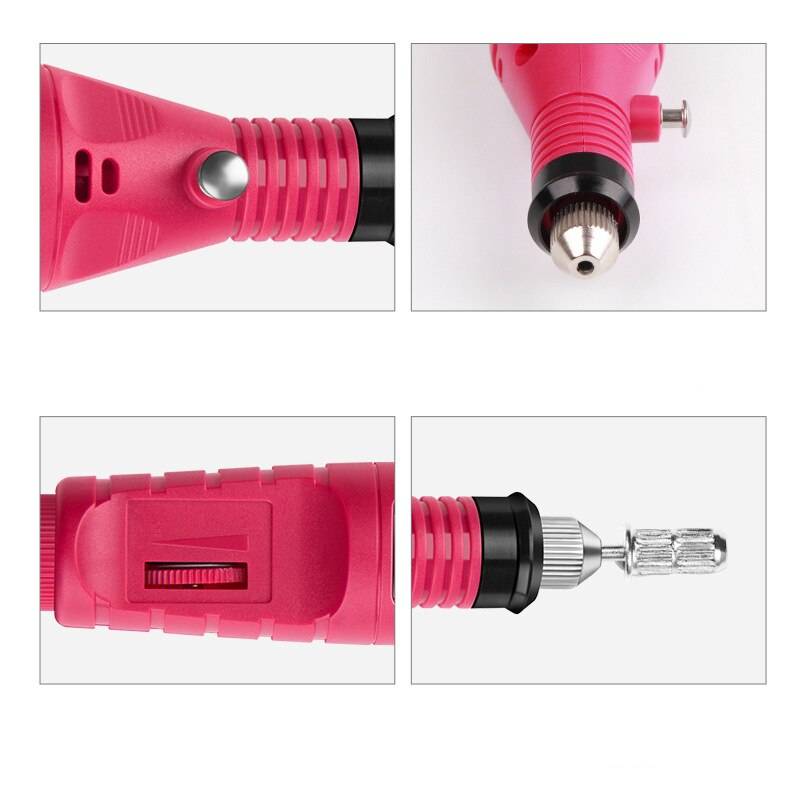 Electric Nail Drill Machine 20000RPM Salon Nail Drill Machine Manicure Drill Pedicure Portable Nail Drill Machine