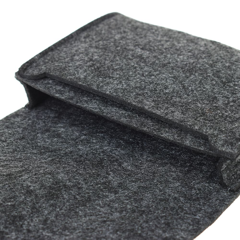 Mini bolsa para auriculares, estuche pequeño de fieltro, accesorios electrónicos de viaje, organizador para cargador de cables de datos, bolsillo