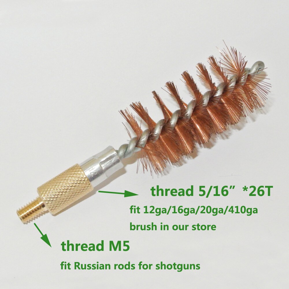 Green World 1pc/lot Solid Brass Adaptor,Male Thread M5,Female Thread 5/16"-26T