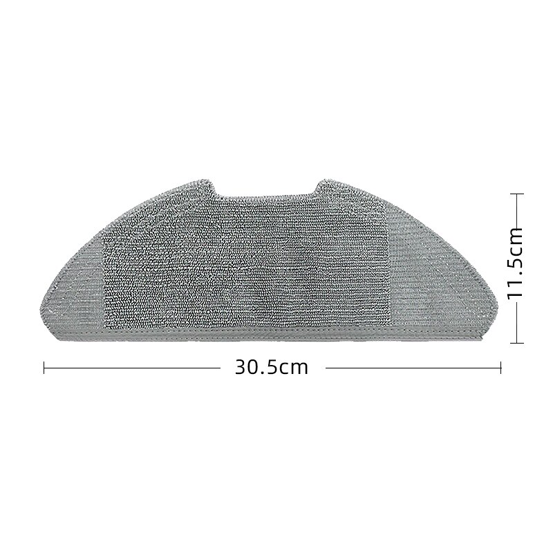 Pièces lavables pour aspirateur robot Xiaomi Mijia 2Pro mjstes, accessoires, brosse principale, brosse latérale, tissu