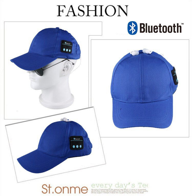 Bluetooth Hat - Wireless Stereo Speaker Cap with Built-in Mic - Bluetooth 4.2 + EDR