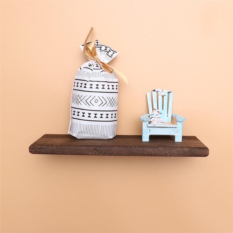 Wall Mounted Shelf Floating Shelves Modern Style Hanging Wood Bookshelf Decorative Storage Rack For Living Room