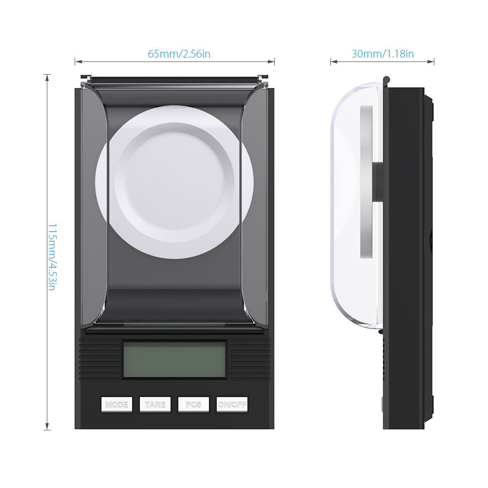 50g x 0.001g High Accurate Scale AMW Gemini bilancia balanza Digital Milligram/ Gram pocket jewelry Scale electronic scales