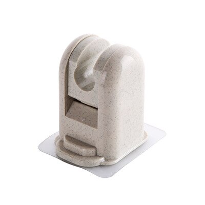 Support de douche réglable en plastique, ventouse pour salle de bain, support de douche à main, siège fixe: C
