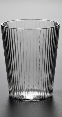 Japanese style simple wind heat resistant glass water cup tea cup wine cup cold drink glass flower tea green tea cup: wide cup