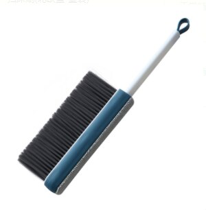 Mintiml ™ pletfri rengøringsbørste, der kan trækkes tilbage, rengøringsmidler til sengemøbler: Blå
