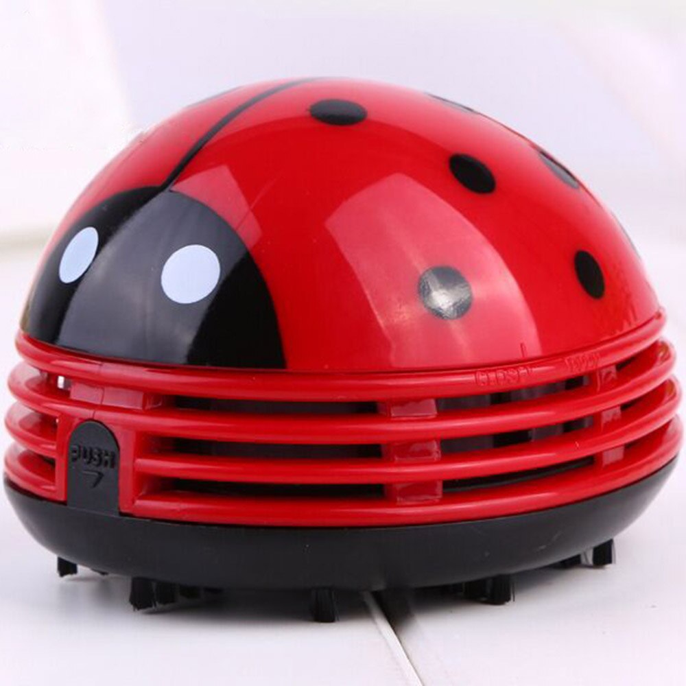 mini biedronka biuro w domu samochód odkurzacz kolektor pyłu robić domu automatyczny narzędzia robić czyszczenia prezenty dla dzieci samochód dekoracyjne ornament: czerwony