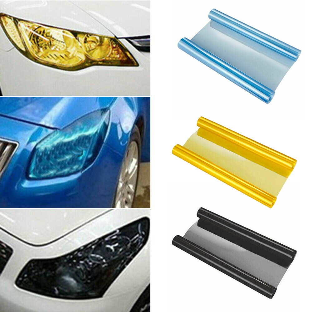 Changing Car light film Tint Sticker Headlight Fog lamp PVC Side marker