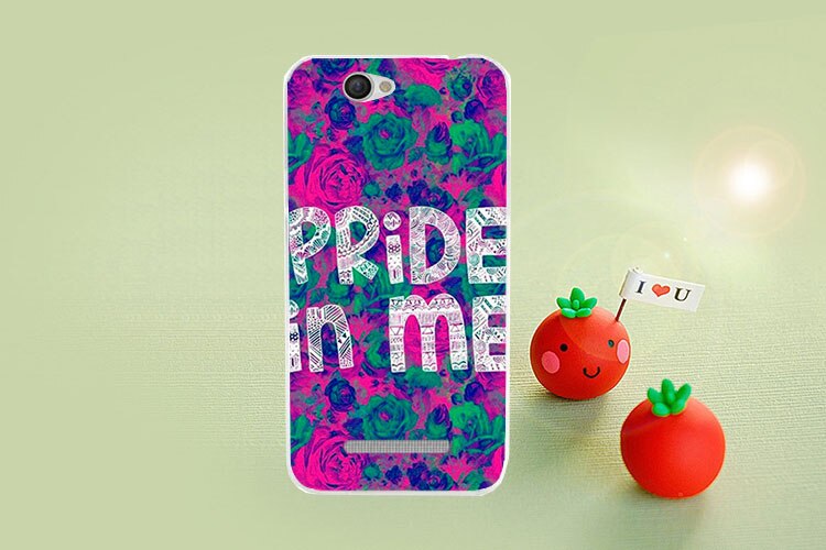 TPU painted Case For Wileyfox Spark / Spark+ Case colorful patterns Flowers animal and Eiffel Towers Phone Cover