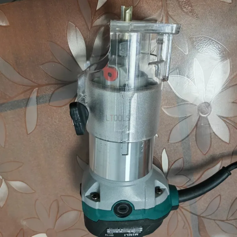 Edge Trimming Machine Hinge Slotting Board Tools Parts,Transparent Edge Trim Machine Base,Thicken With Graduations Router Base