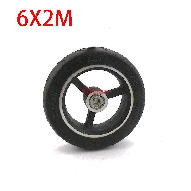 6 Inch Scooter wheel tire with hub Tube SetSize 6X2M tyre Electric Scooter Wheel Chair Truck Electric Scooter Pneumatic 6*2 tyre
