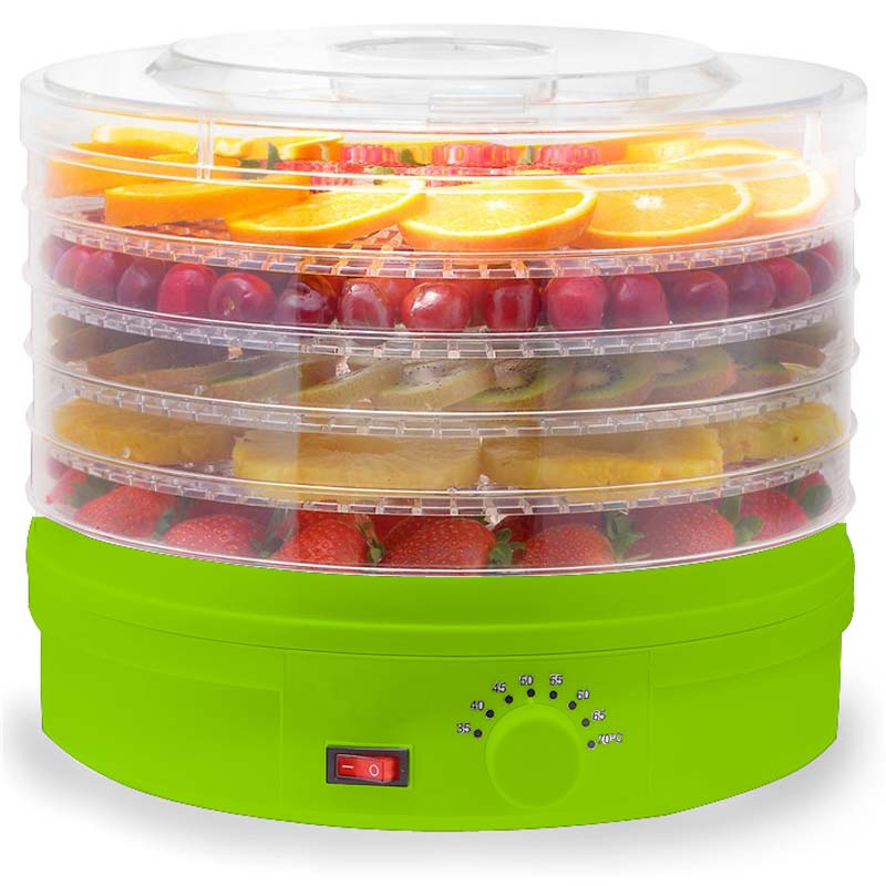 Secador de frutas eléctrico, deshidratador casero de alimentos