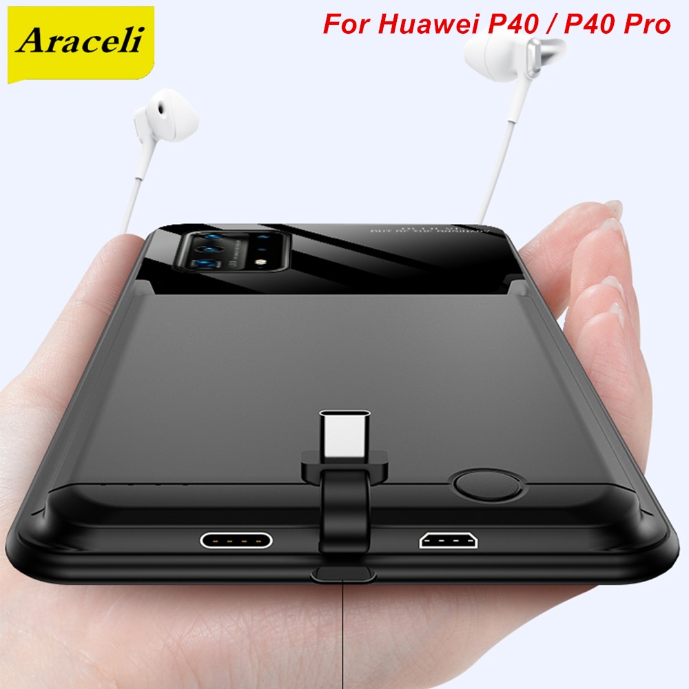 5000 mah plus récent pour Huawei Honor 9X boîtier de batterie support de téléphone intelligent batterie externe intelligente pour Huawei Honor 9X chargeur étui