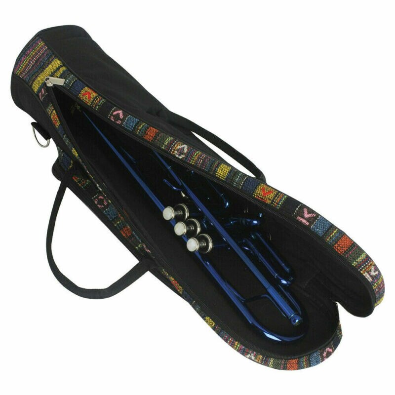 Instrument Zakken Professionele Duurzame Trompet Tas Oxford Soft Bag Case Dubbele Ritsen Zakken