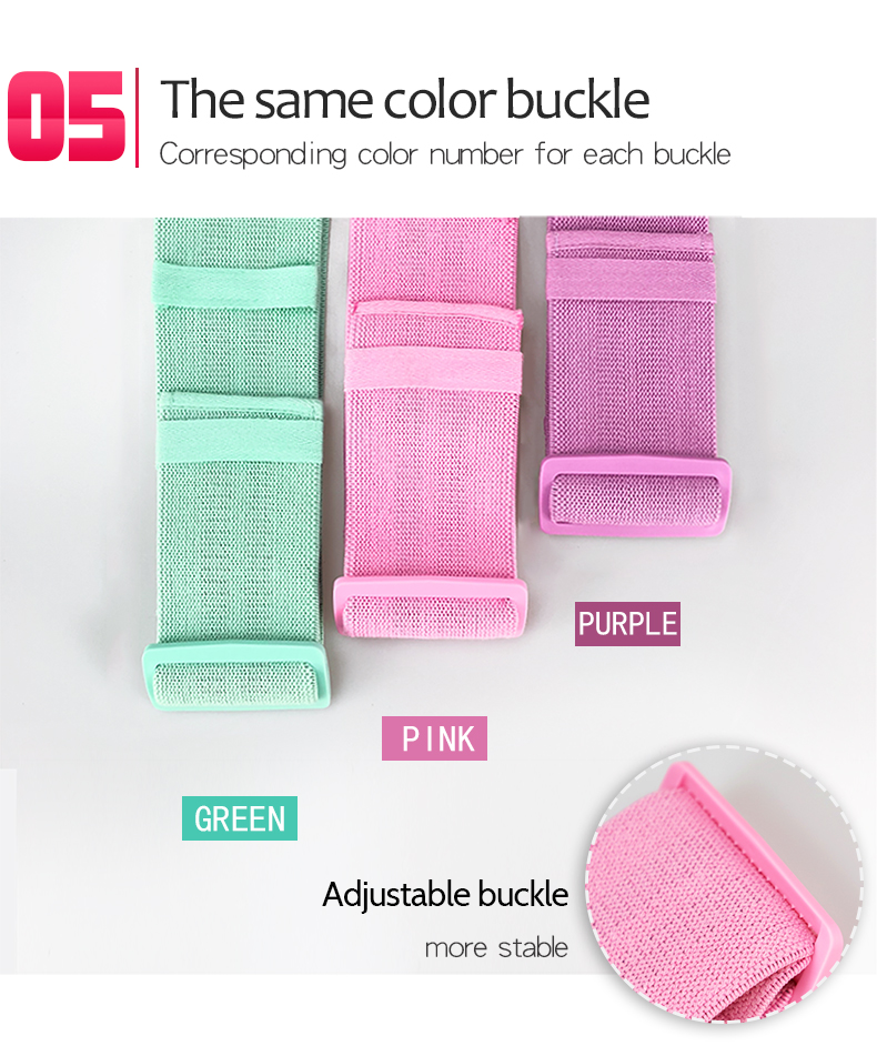 Cotton Tension Belt Latex Anti-skid Can Adjustable Yoga Hip Ring Squat Resistance Belt Warping Buttocks Pulling