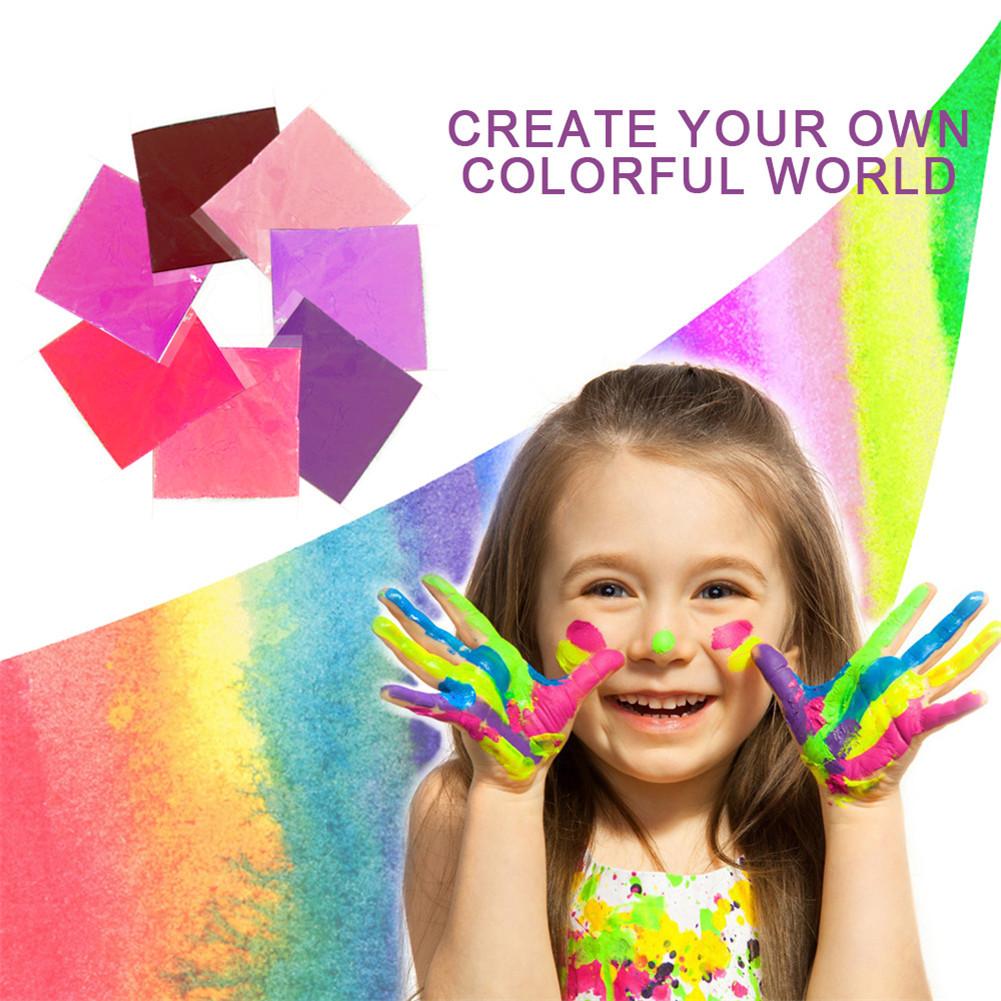 Tie Dye-Kit DIY de 7 colores para teñir ropa de camisa, no tóxico, sin olor, Mixable, Color brillante