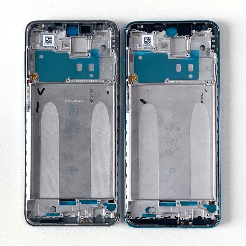 6.67" Original M&Sen For Xiaomi Redmi Note 9S Front Bezel Frame Plate/ Middle Housing For Redmi Note 9 Pro Redmi Note 9 Pro Max