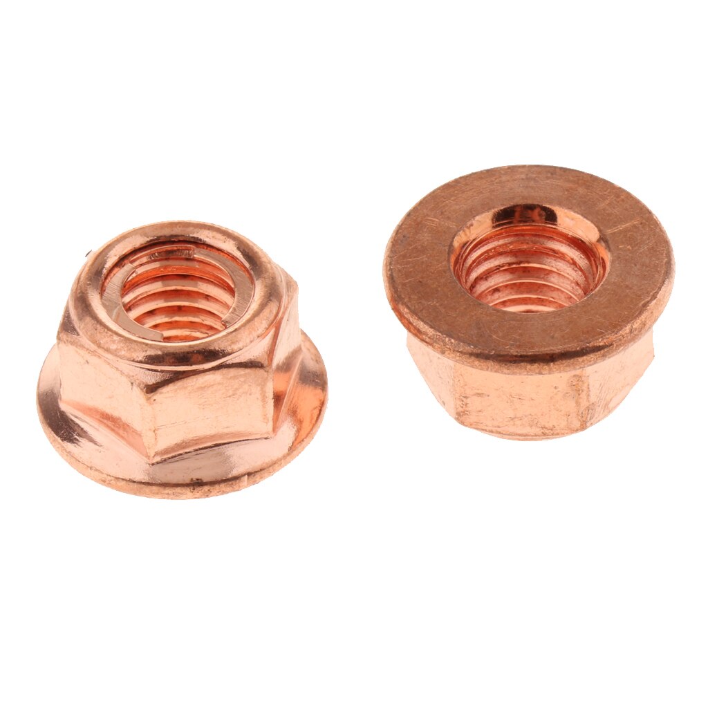 24x M8 Exhaust Nuts , Copper Coated Fit for BMW 3 Series E30 Models