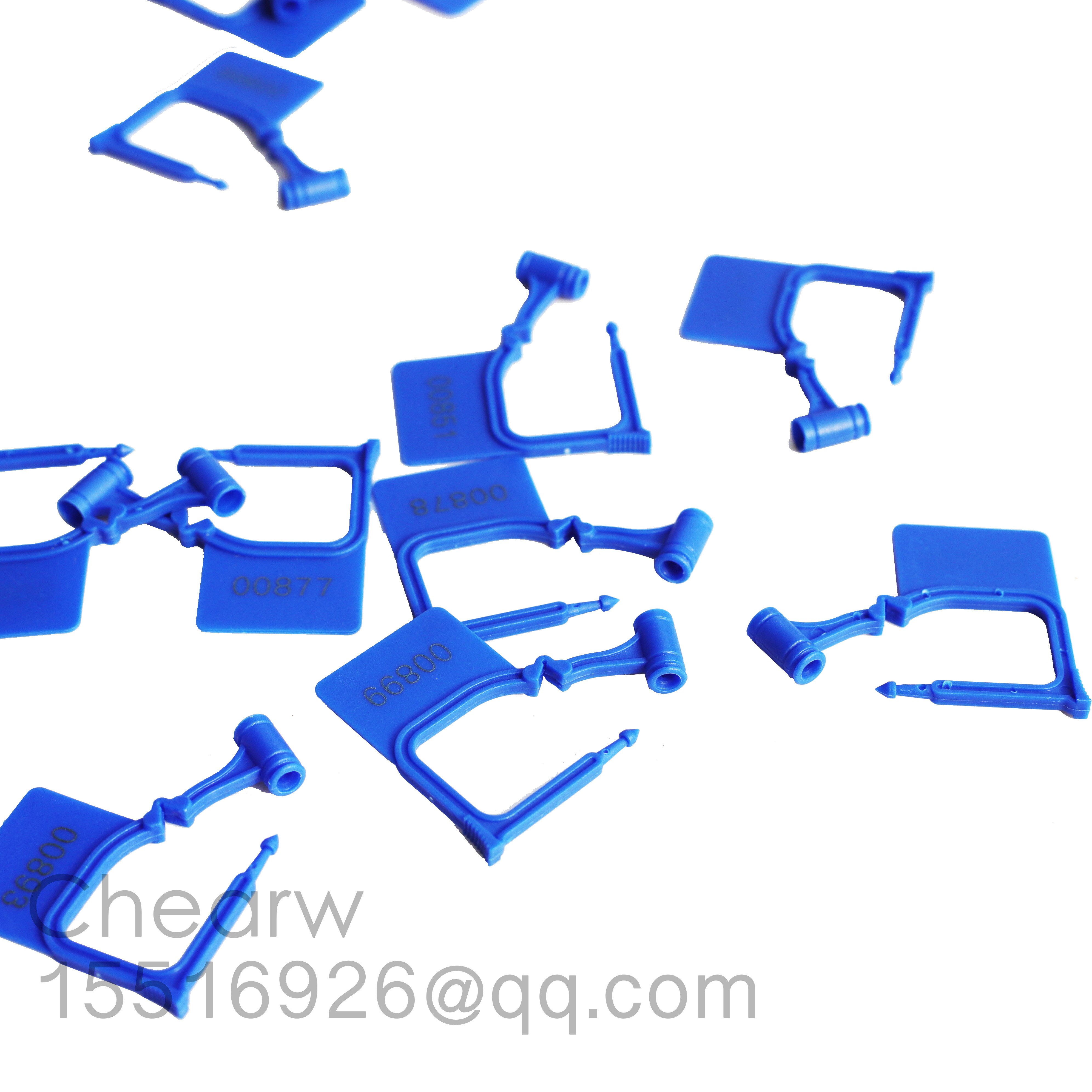Cadenas en plastique jetable, 500 pièces, , compteur de serrure