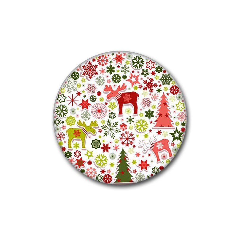 Nengdou T37 Vrolijk Kerstfeest Broches Voor Vrouwen Kerstman Pin Voor Nieuwjaar Badge Diy Ambachten Party Decor Rugzak pictogrammen: T37-17