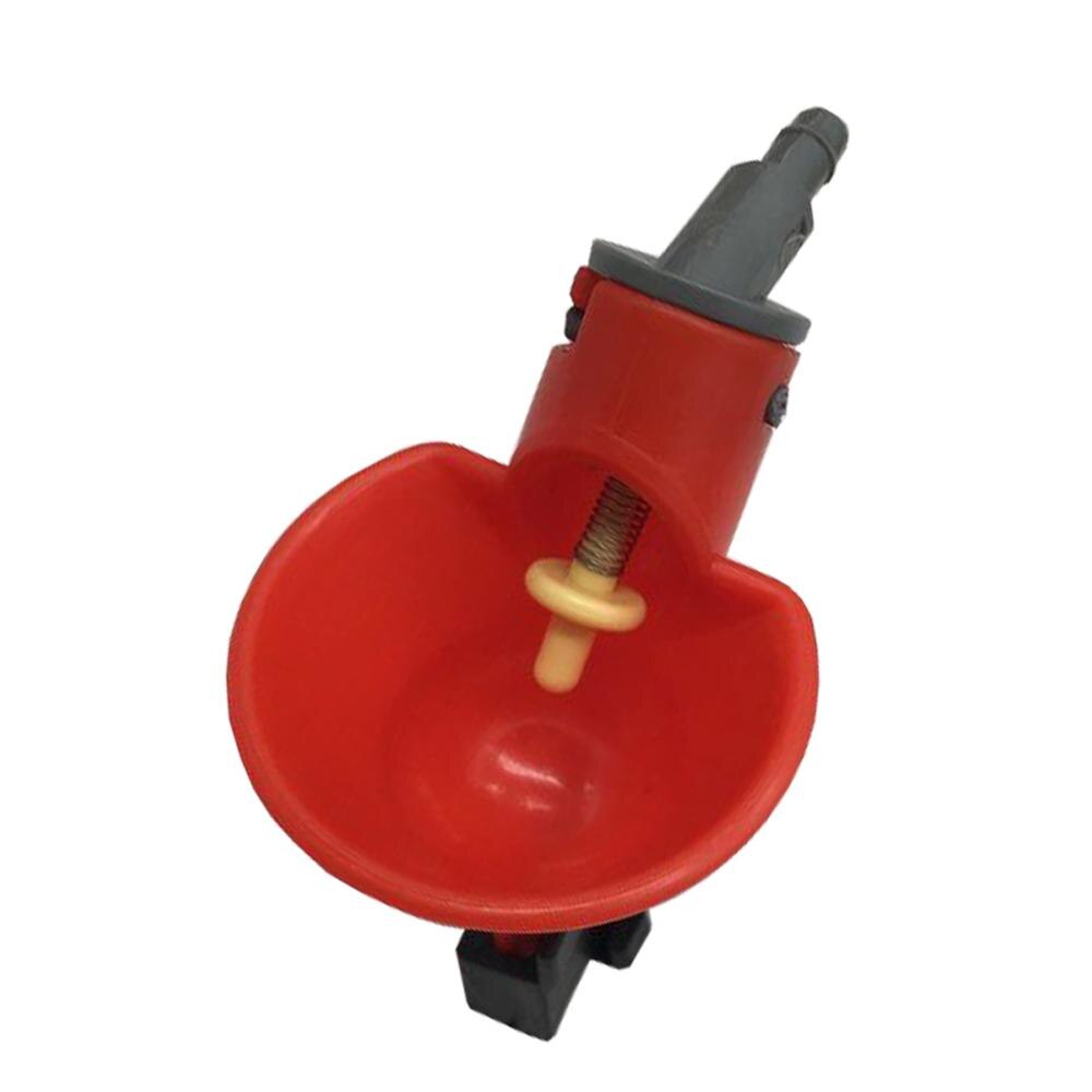 10 pezzi Abbeveratoio per quaglie Mangiatoie per animali Automatico Coop Mangime Pollame Pollo Abbeveratoio Acqua potabile Tazze