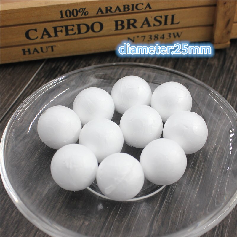 9 kinds different size Polystyrene Styrofoam Foam Ball White Craft Balls For DIY Christmas Party Decoration Supplies: 25mm 50pcs
