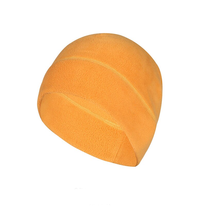 Skull Cap Helmet Liner for Men Warm Sweat Wicking Under Motorcycle Hard Hat Liners Cycling Beanie: Yellow