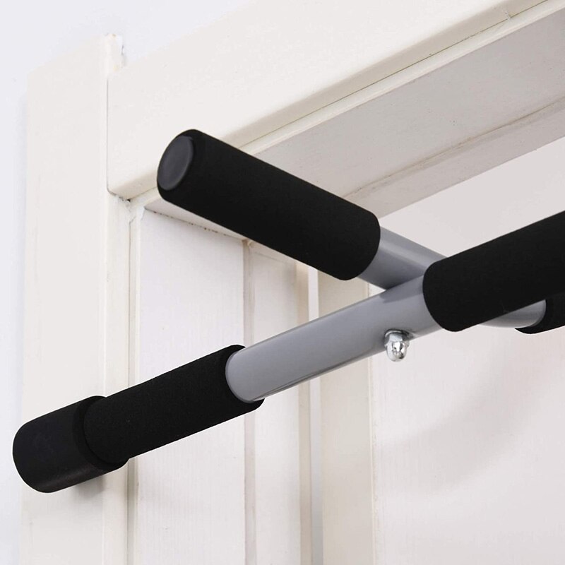Indoor Fitness Horizontal Bar Doorway Chin-Up Bar Wall Pull-Up Bar Home Workout Gymnastics Fitness Equipment
