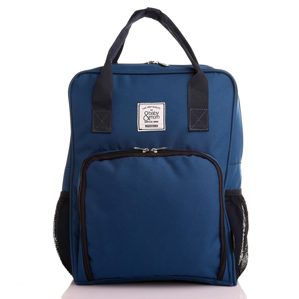 ebebek Baby&Mom Multipurpose Rainbow Backpack Bag: Blue