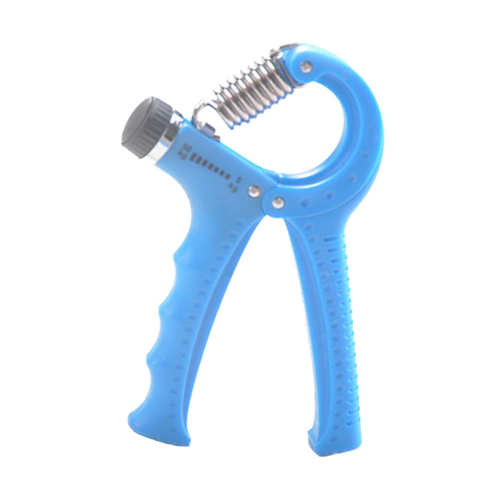 Blue Orange Heavy Gym Fitness Adjustable Hand Grip Exerciser 5-50Kg Forearm Strengthener Gripper