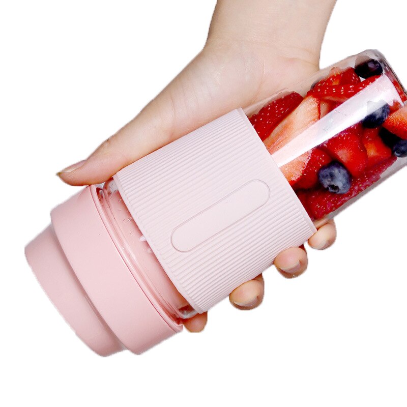 Portable Electric Blender Bottle Travel Mixer Food Smoothie USB Rechargeable Mini Juicer Cup Machine Kitchen Appliances