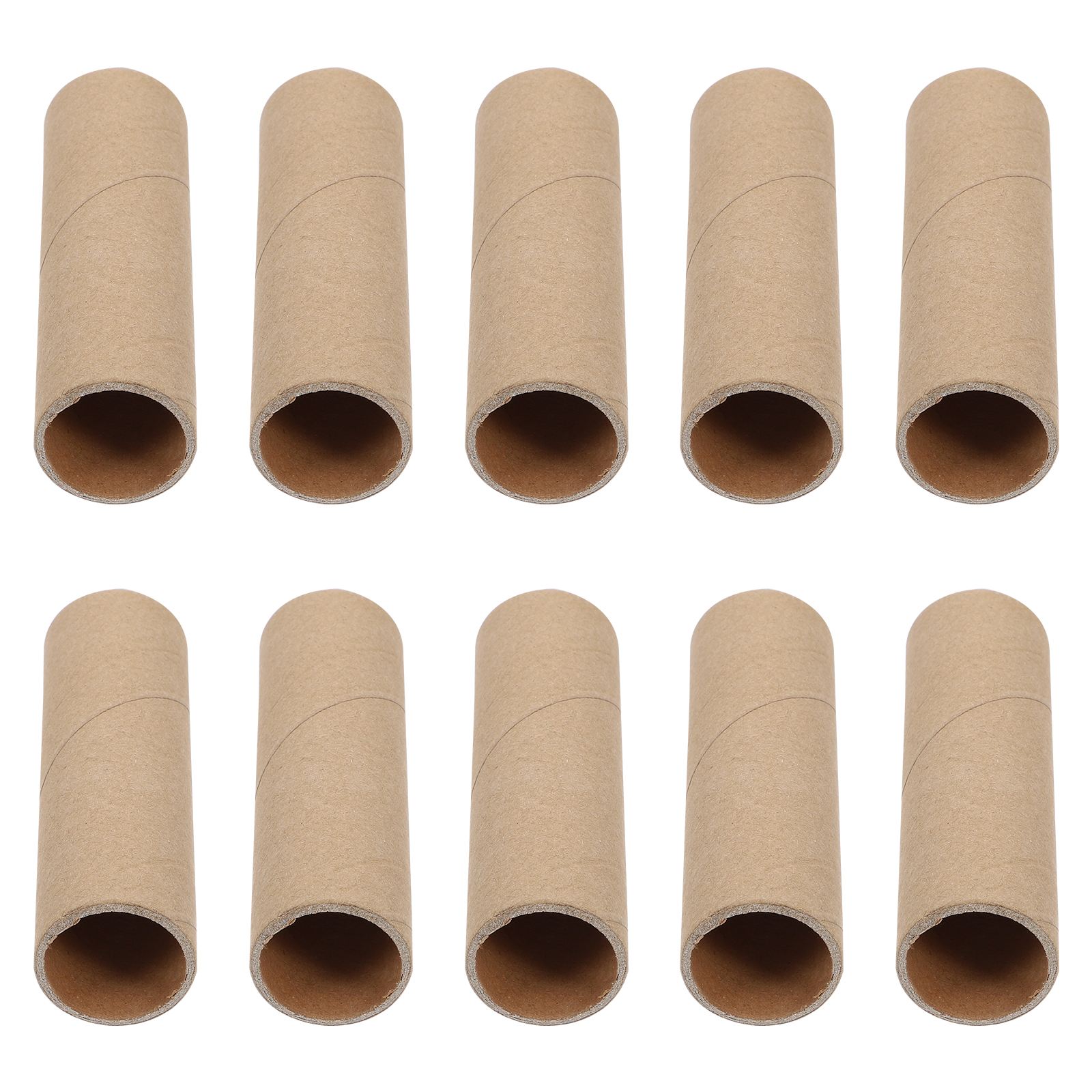 15pcs Children Hand-made Paper Tubes DIY Cardboard Tubes Round Paper Rolls DIY Accessories for Kindergarten Kids Handmade