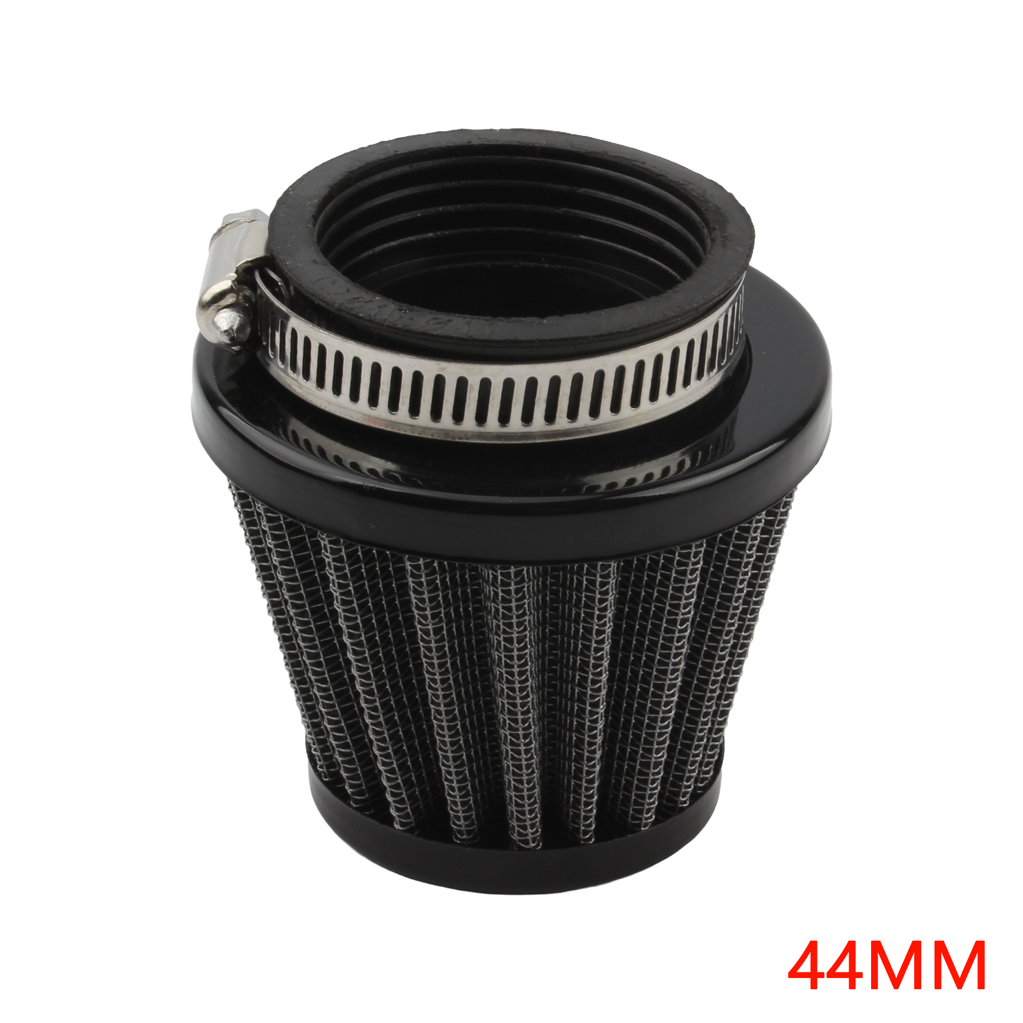 Motorrad luftfiltersysteme 35mm 38mm 42mm 44mm Universal- Motorrad teile Einlass Induktion ssatz Schmutz Grube Fahrrad: Schwarz