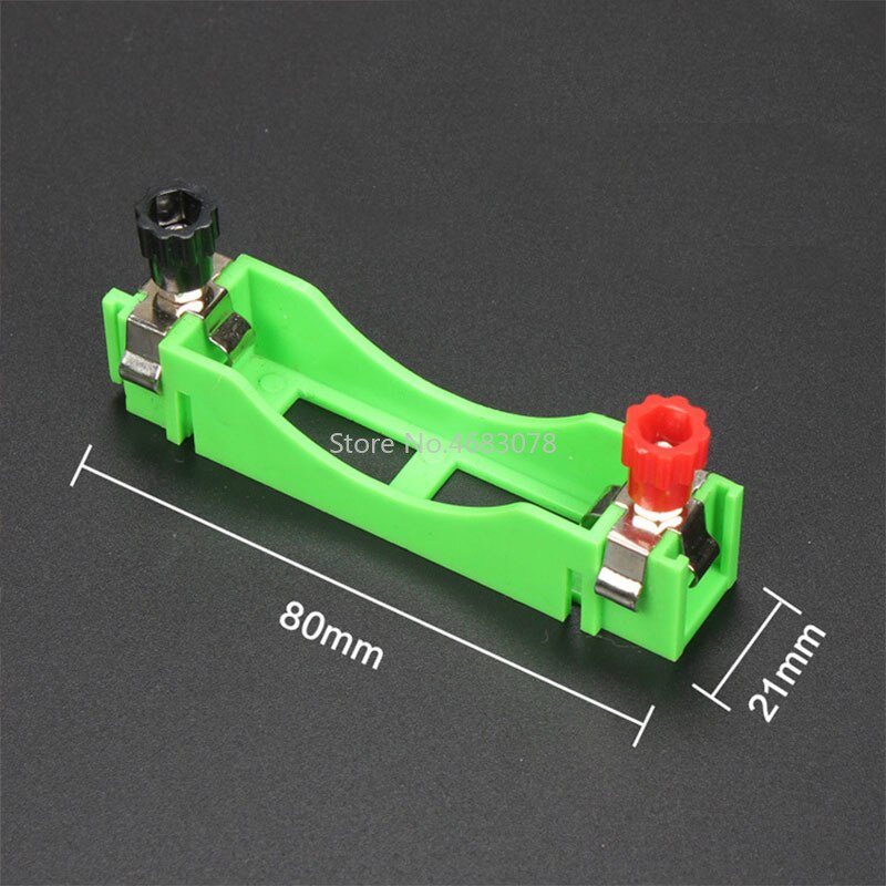 2Pcs Series and Parallel Structure of Physics Teaching Equipment for Electrical Experiment Power Supply of No.5 Battery Box