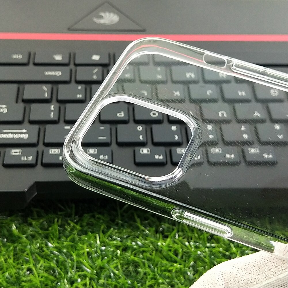 Iphone 12 mini hoesje voor apple iphone 12 pro max doorzichtige telefoonhoes achterkant harde pc-hoes beschermende schaal