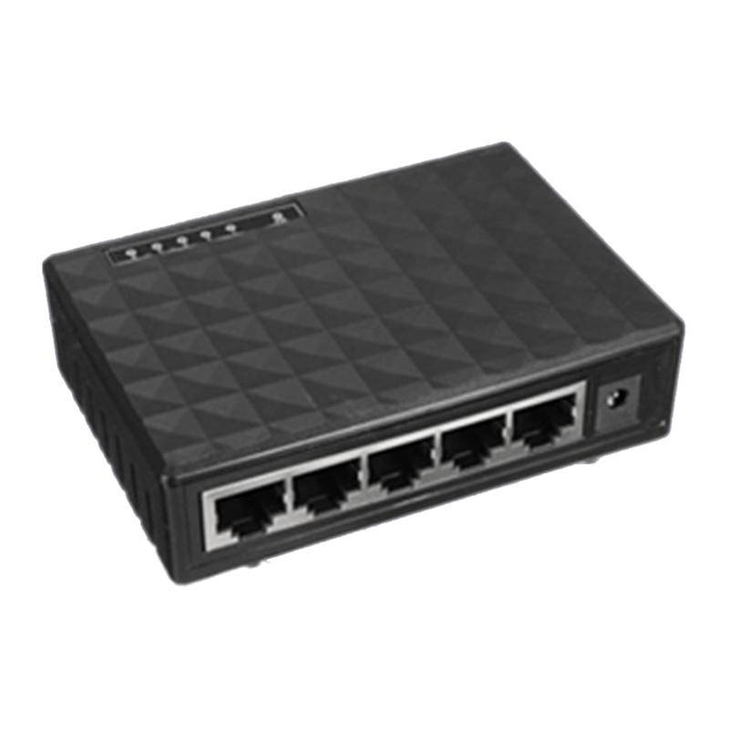 Gigabit Switch Ethernet Smart Switcher High Performance 1000Mbps Ethernet Network Switch RJ45 Hub(EU Plug): YELLOW