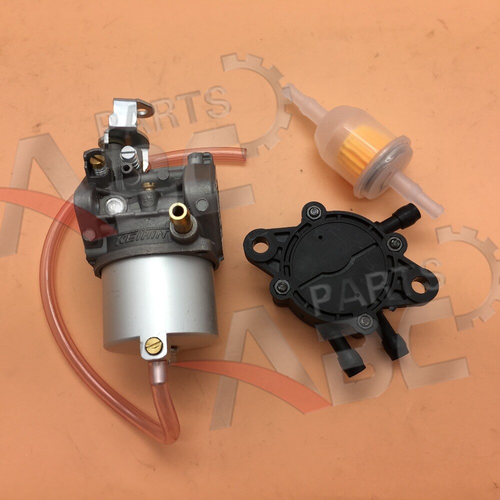 Carburetor 037 17561 W/ Fuel Pump Oil Filter For Club Car DS Gas Golf Cart