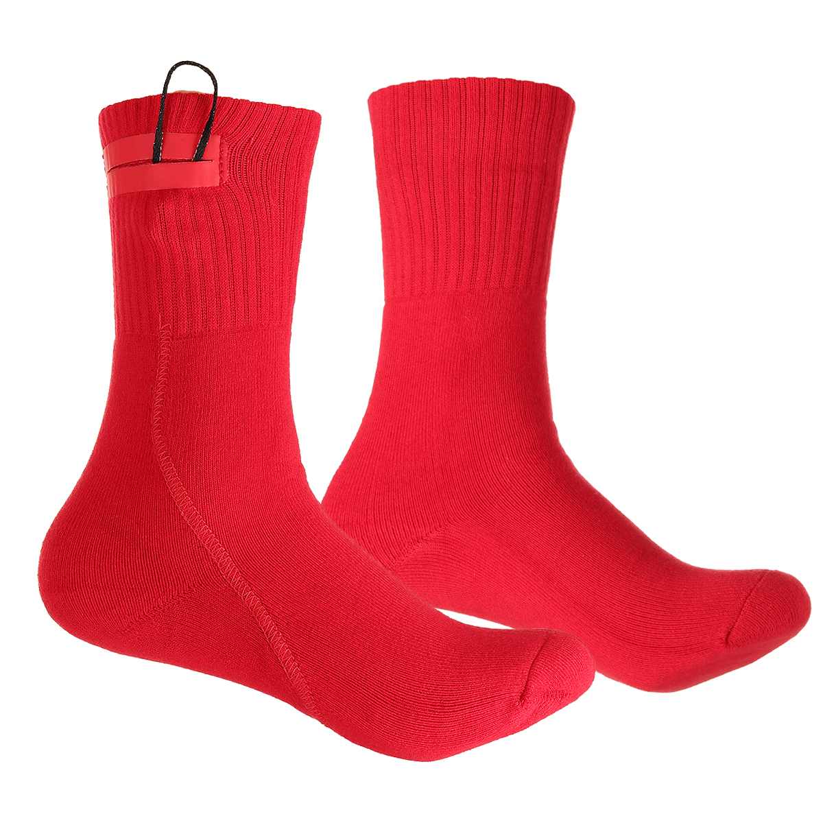 1 Pair Electric Heated Socks Winter Thermal Skiing Heated Socks Nano Fiber Wire Heating Keep Warming Sock Men Women: E