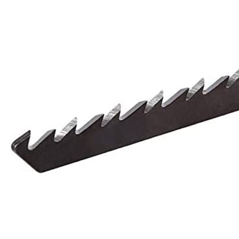25PCS HCS T-Shank Jigsaw Blade Curve Cutting Tool Kits Metal Steel Jigsaw Blade Set for Woodworking Tools Cutting- T144D