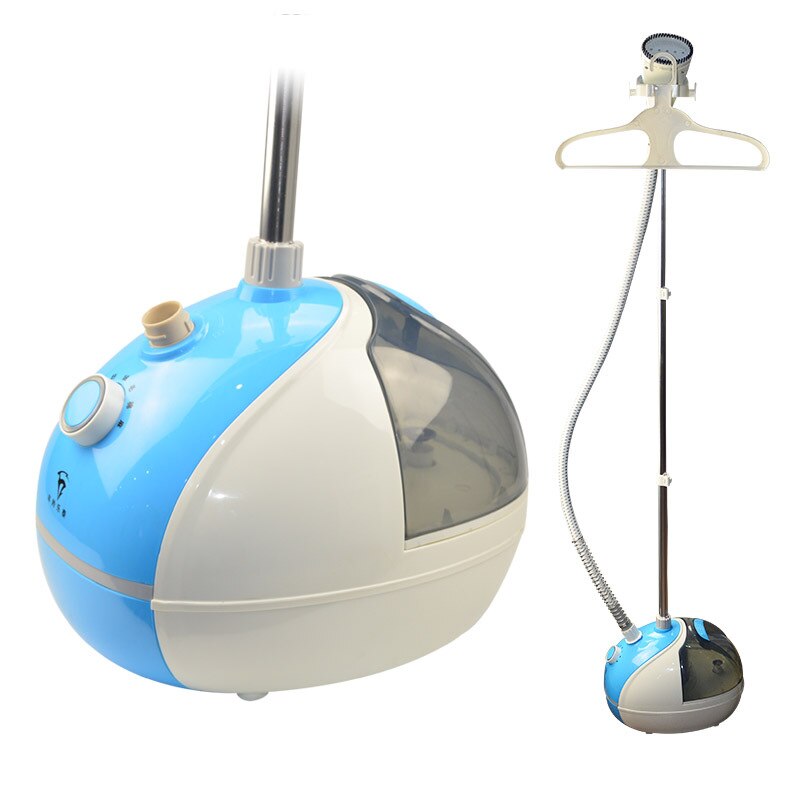 360 ° Drehung Dampfenden pinsel 2,5 L Einstellbare Vertikale Flache Dampf Eisen Kleidung Dampfer lila GS43: Blau