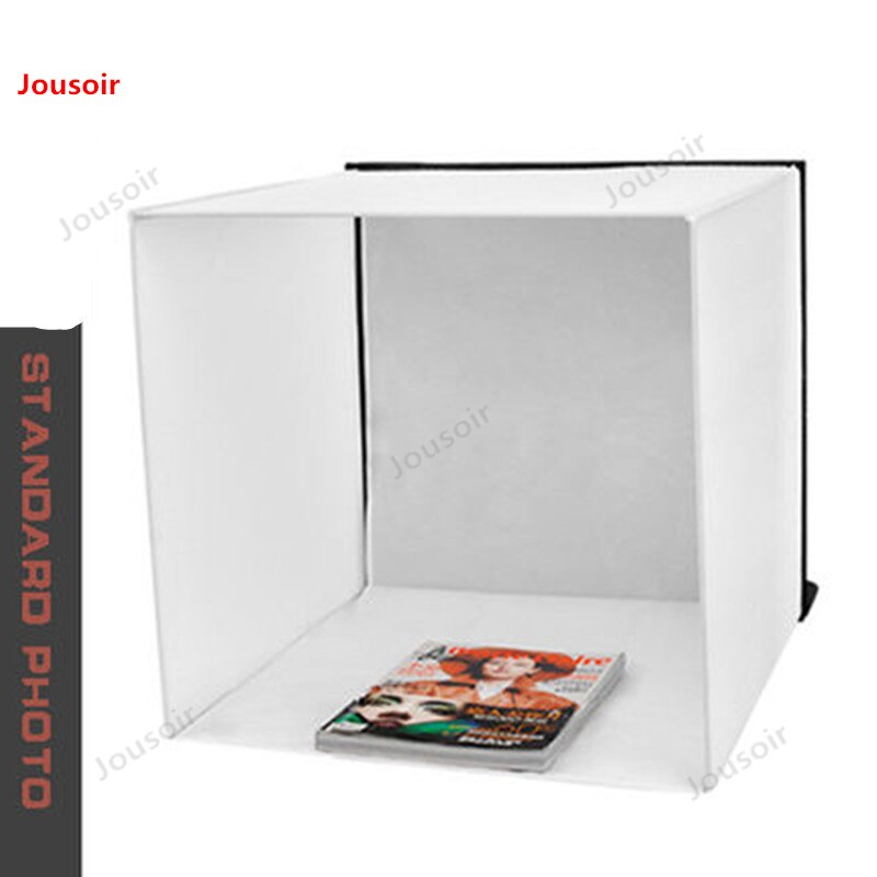 Carré lumière douce tente 50 cm Studio avec 4 toile de fond lampe photographique équipement photographique accessoires CD50 T03