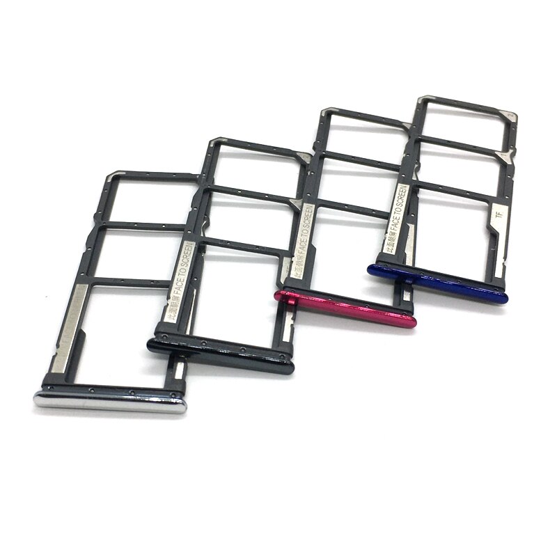 10pcs Voor Xiaomi Redmi Note 8 Sim Card Tray Slot Holder Vervangende Onderdelen