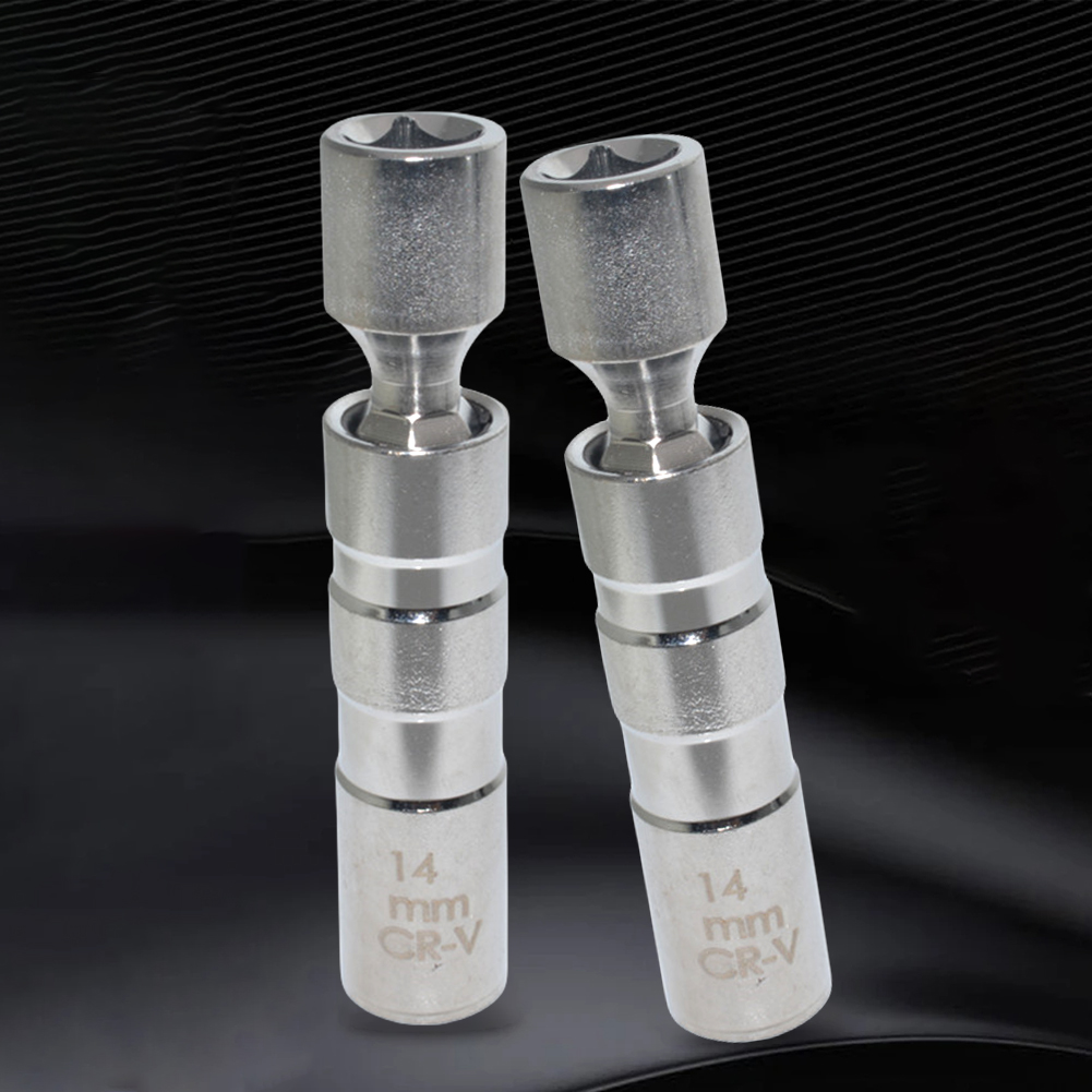 14mm 16mm Zündkerzen-Steckschlüssel-Adapter 12-Punkt-3/8-Zoll-Antrieb Magnet-Zündkerzen-Steckdosen Adapter Autore parat ur werkzeuge