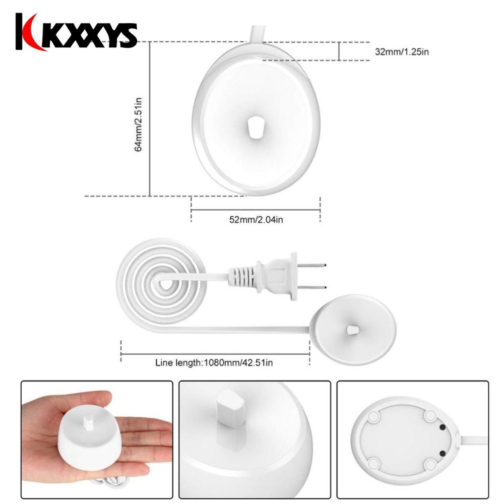 Vervanging Elektrische Tandenborstel Oplader Model 3757 110-240V Geschikt Voor Braun Oral B D12 D17 OC18 D20 D29 d34 Opladen Cradle