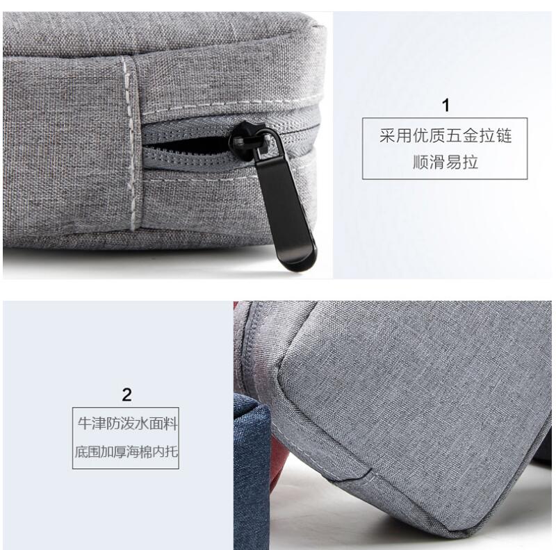 Power Bank Protect Case Box Oxford Cloth Bag External Hard Drive Disk PowerBank Cover HDD Case Cover for iPhone xiaomi Powerbank